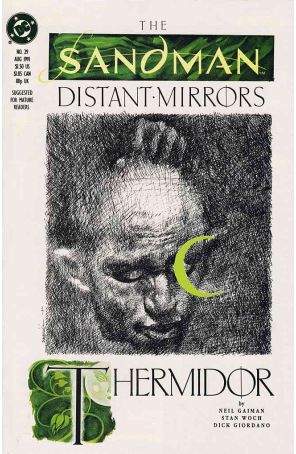 Sandman 29 published by DC with cover art by Dave McKean