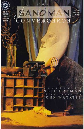 Sandman 39 published by DC with cover art by Dave McKean
