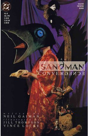 Sandman 40 published by DC with cover art by Dave McKean
