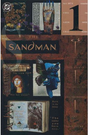 Sandman 41 published by DC with cover art by Dave McKean