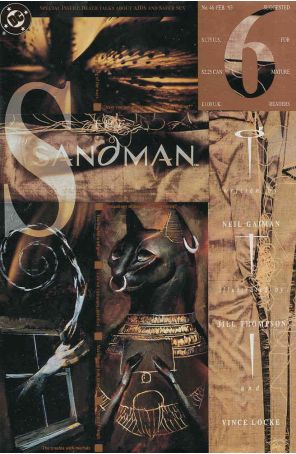 Sandman 46 published by DC with cover art by Dave McKean