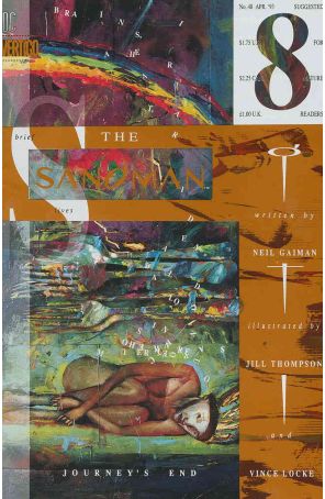 Sandman 48 published by DC with cover art by Dave McKean