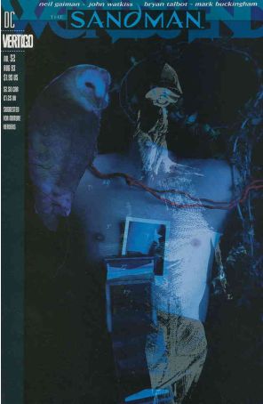 Sandman 52 published by DC with cover art by Dave McKean