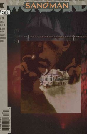Sandman 56 published by DC with cover art by Dave McKean