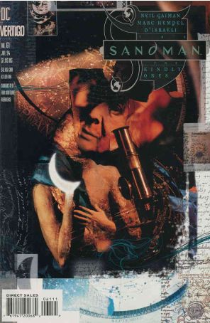 Sandman 61 published by DC with cover art by Dave McKean
