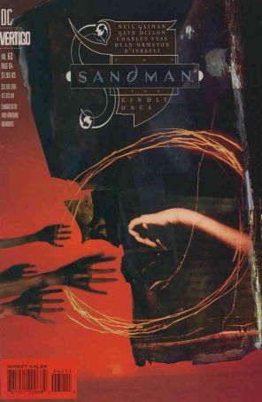 Sandman 62 published by DC with cover art by Dave McKean