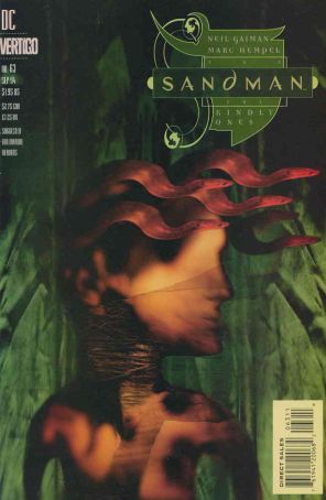 Sandman 63 published by DC with cover art by Dave McKean