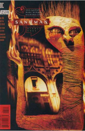Sandman 65 published by DC with cover art by Dave McKean