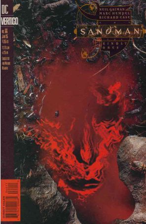 Sandman 66 published by DC with cover art by Dave McKean