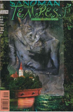 Sandman 75 published by DC with cover art by Dave McKean