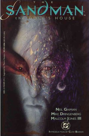 Sandman TPB 2 published by DC with cover art by Dave McKean