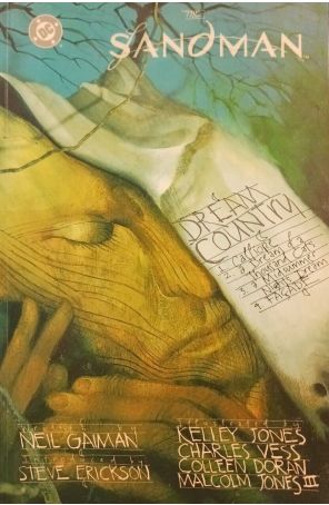 Sandman TPB 3AUT published by DC with cover art by Dave McKean