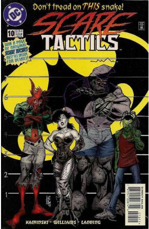 Scare Tactics 10A published by DC with cover art by Anthony Williams