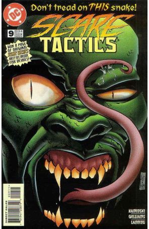 Scare Tactics 9 published by DC with cover art by Anthony Williams