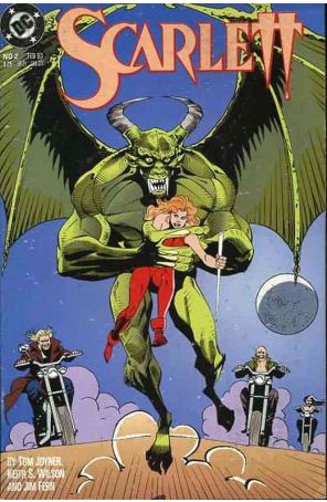 Scarlett 2 published by DC with cover art by Jim Fern