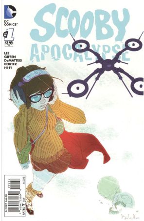 Scooby Apocalypse 1D published by DC with cover art by Ben Caldwell