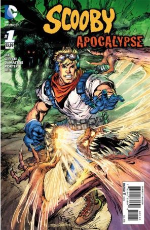 Scooby Apocalypse 1F published by DC with cover art by Neal Adams