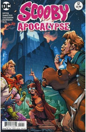 Scooby Apocalypse 12 published by DC with cover art by Howard Porter