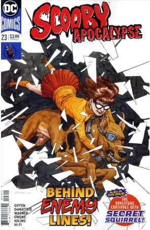Scooby Apocalypse 23 published by DC with cover art by Jill Thompson