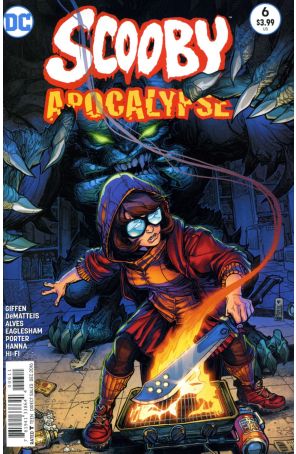 Scooby Apocalypse 6 published by DC with cover art by Howard Porter