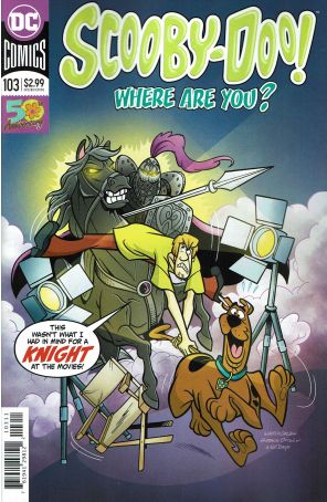 Scooby Doo, Where Are You? (DC) 103 published by DC with cover art by Walter Carzon