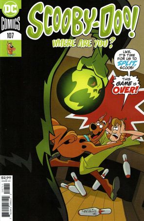 Scooby Doo, Where Are You? (DC) 107 published by DC with cover art by Randy Elliott