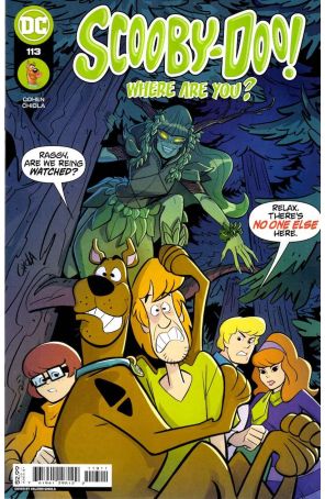 Scooby Doo, Where Are You? (DC) 113 published by DC with cover art by Valerio Chiola