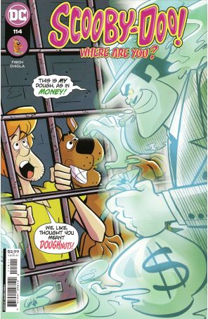 Scooby Doo, Where Are You? (DC) 114 published by DC with cover art by Valerio Chiola