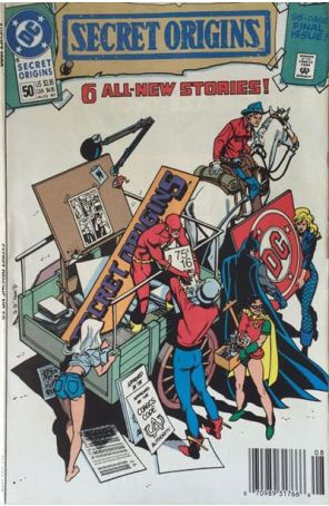Secret Origins (3rd Series) 50 (Newsstand) published by DC with cover art by Ty Templeton