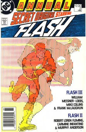 Secret Origins (3rd Series) Annual 2 (Newsstand) published by DC with cover art by Carmine Infantino