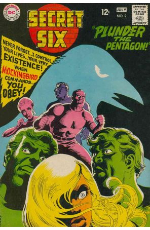 Secret Six 2 published by DC with cover art by Nick Cardy