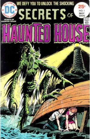 Secrets of Haunted House 1 published by DC with cover art by Luis Dominguez