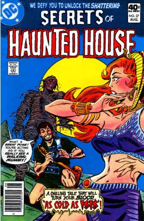 Secrets of Haunted House 27 published by DC with cover art by Don Heck