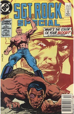 Sgt. Rock Special 6 (Newsstand) published by DC with cover art by Tom Mandrake