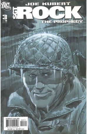 Sgt. Rock: The Prophecy 3 published by DC with cover art by Joe Kubert