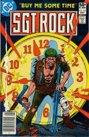 Sgt. Rock 352 (Newsstand) published by DC with cover art by Joe Kubert