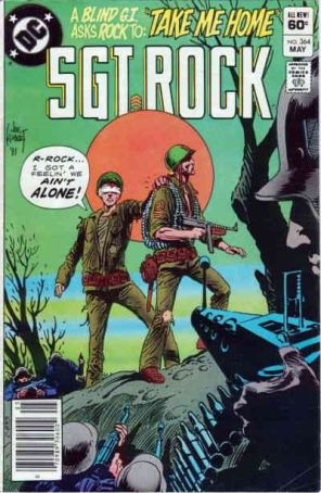 Sgt. Rock 364 (Newsstand) published by DC with cover art by Joe Kubert