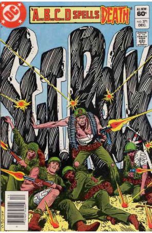 Sgt. Rock 371 (Newsstand) published by DC with cover art by Joe Kubert