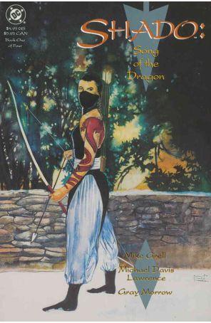 Shado: Song of the Dragon 1 published by DC with cover art by Michael Davis Lawrence