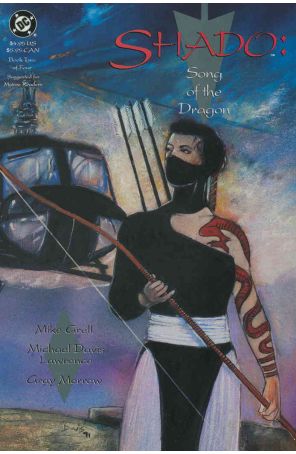 Shado: Song of the Dragon 2 published by DC with cover art by Michael Davis Lawrence