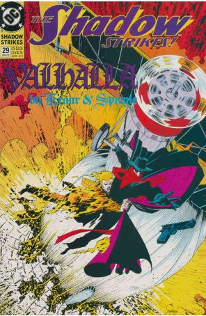 The Shadow Strikes! 29 published by DC with cover art by Joe Quesada