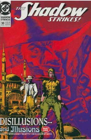 The Shadow Strikes! 30 published by DC with cover art by Brian Netzer