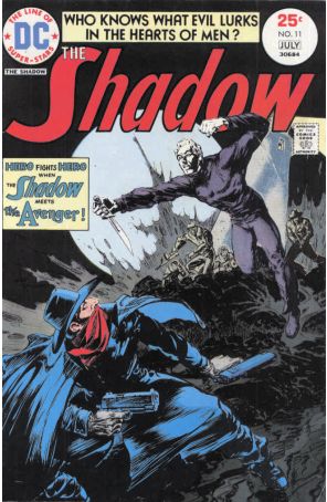 Shadow (2nd Series) 11 published by DC with cover art by Michael W. Kaluta