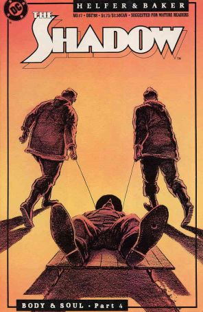 Shadow (4th Series) 17 published by DC with cover art by Kyle Baker