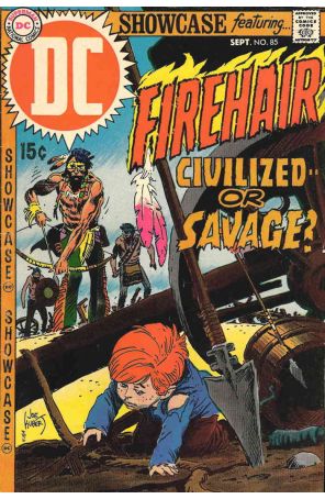 Showcase 85 published by DC with cover art by Joe Kubert