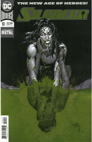 The Silencer 10 published by DC with cover art by Jonathan Glapion
