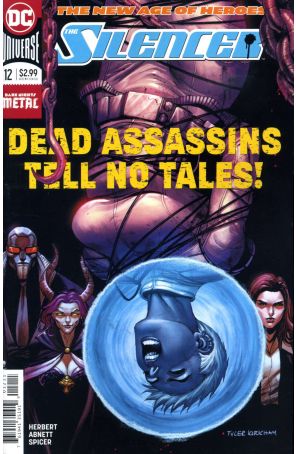 The Silencer 12 published by DC with cover art by Tyler Kirkham