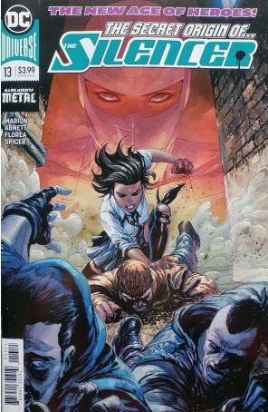 The Silencer 13 published by DC with cover art by Tyler Kirkham