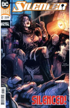 The Silencer 17 published by DC with cover art by Tyler Kirkham