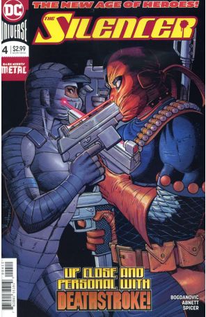 The Silencer 4 published by DC with cover art by John Romita